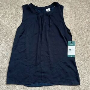 Cabi Navy Blue “Simone” Weekday Top